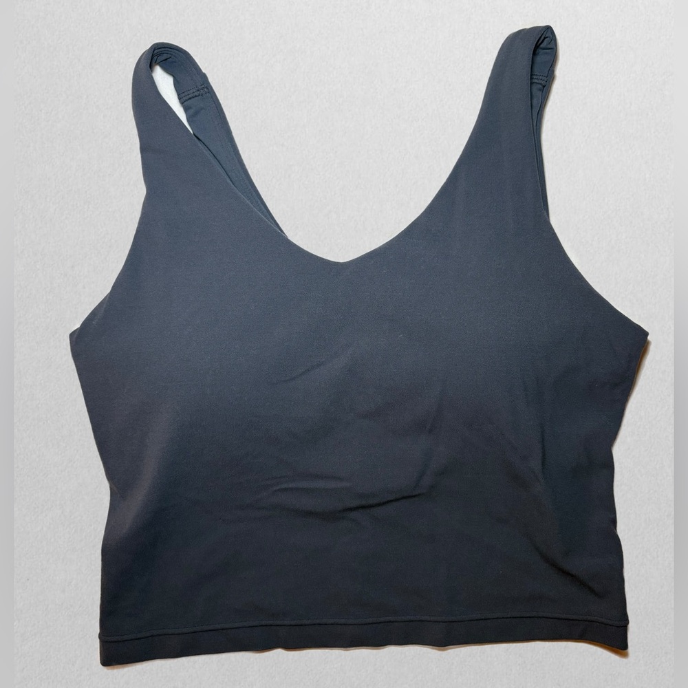 V-Neck Crop Bra Tank